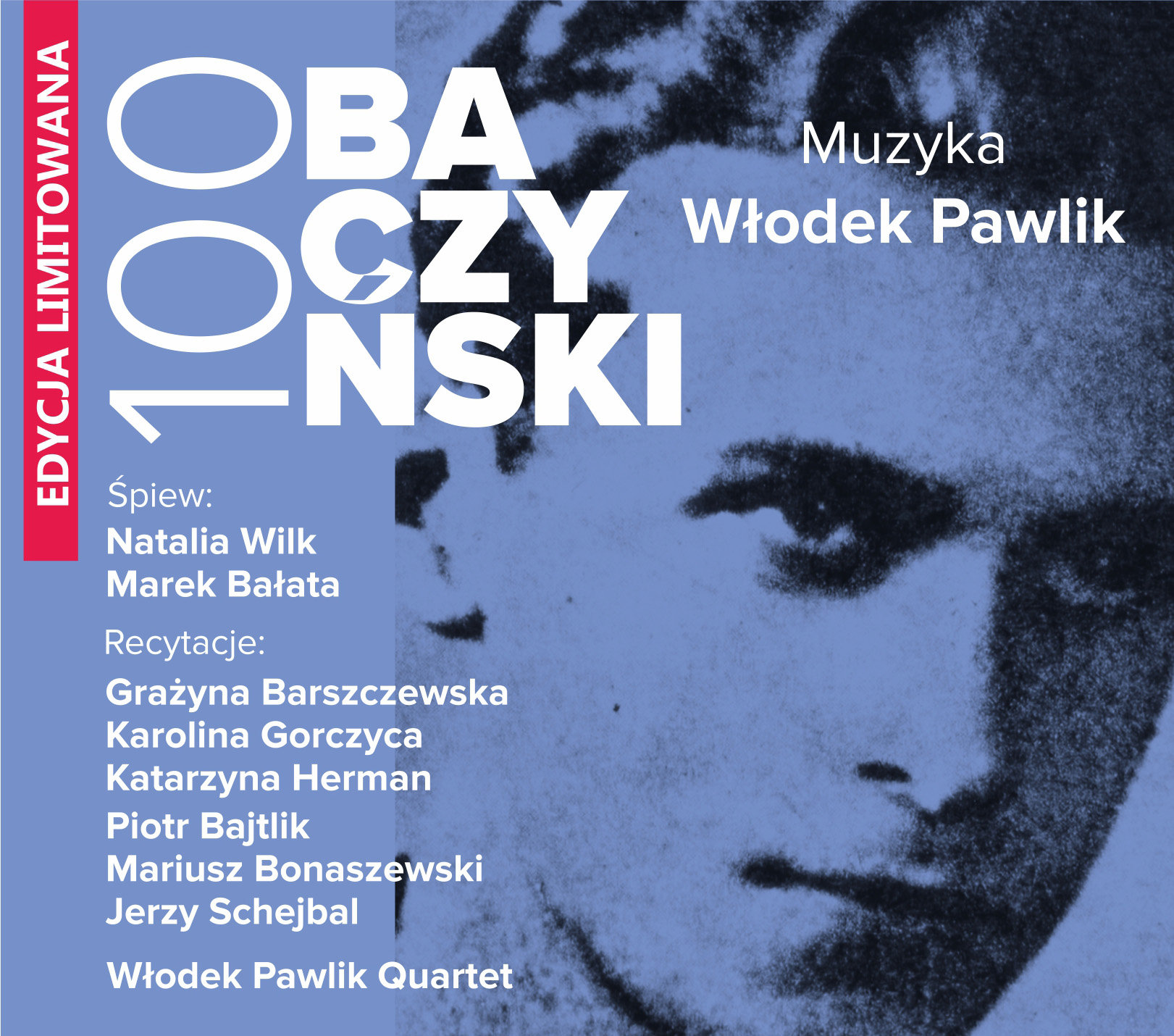 Baczyński100 okładka płyty CD